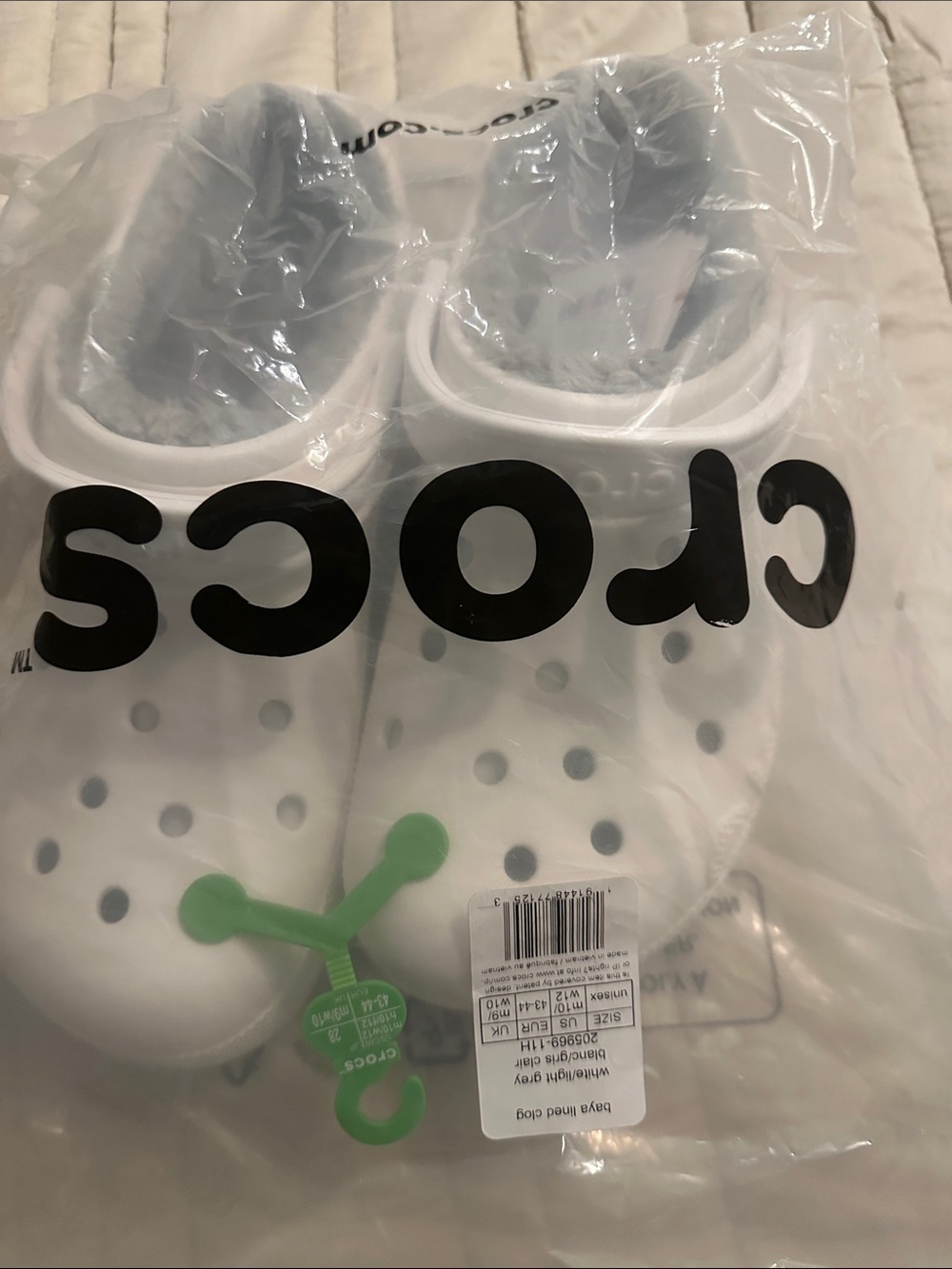 Crocs Baya Adult Lined Clogs NWT - Picture 2 of 6
